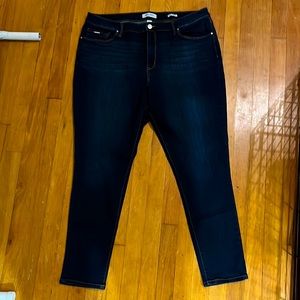 Nine West Cigarette High Rise Ankle Skinny